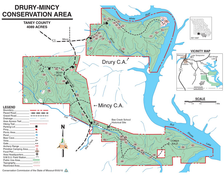 Drury-Mincy Map